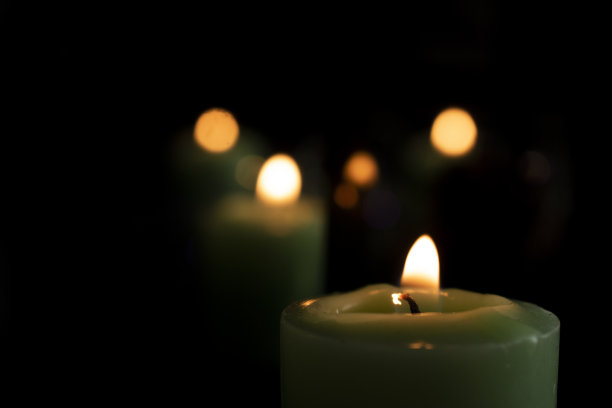 圣诞蜡烛图片下载