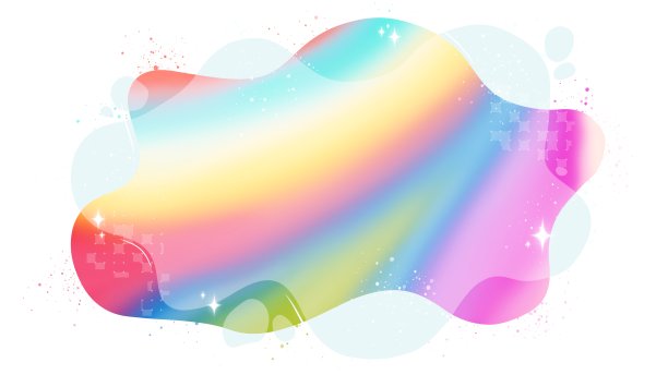 彩色彩虹抽象背景光栅材料图片下载