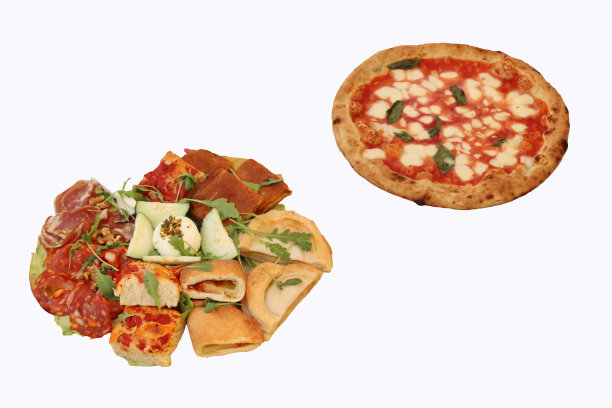 披萨意大利腊肠切片奶酪辣意大利腊肠图片下载