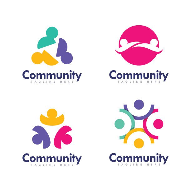 社区、网络和社交图标图片下载