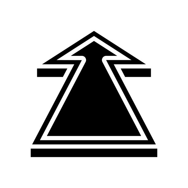 向前箭头图标矢量插画图片下载