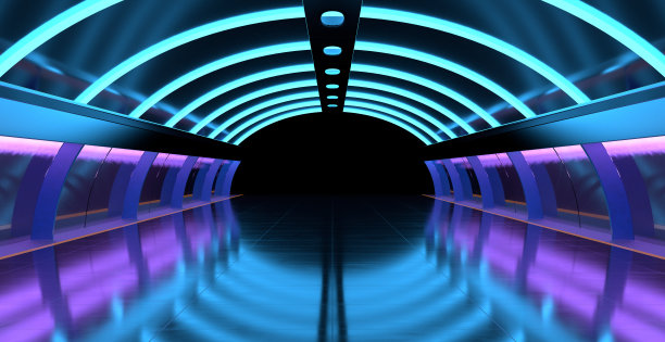 未来的空地铁站图片下载