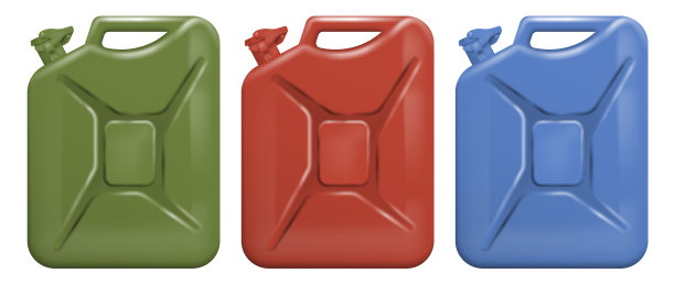 彩色燃料箱套装图片下载