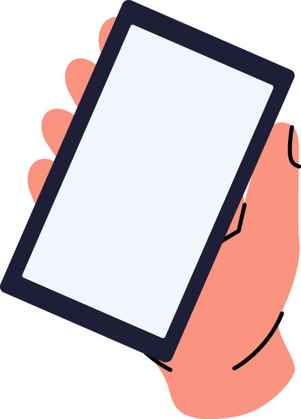 手持手机的智能手机带着空白图片下载