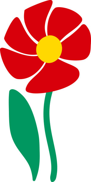 红色罂粟花图片下载