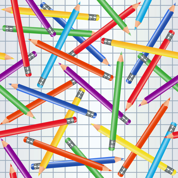 回到学校无缝模式铅笔图片下载