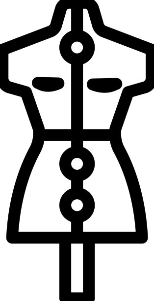 缝纫模特线图标图片下载