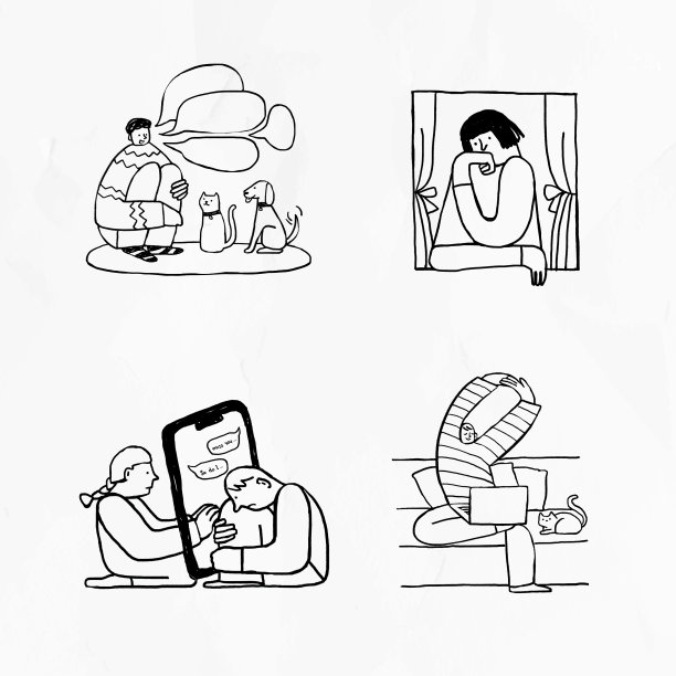 冠状病毒危机期间的社会问题图片下载