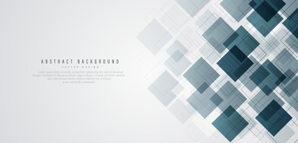 抽象的几何方形背景现代图片下载