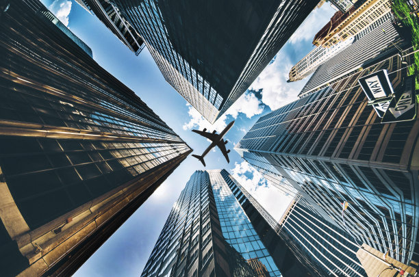 飞机在纽约图片下载