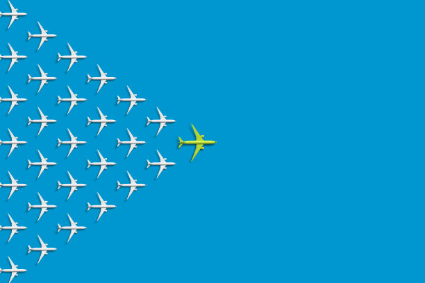 一群客机图片下载