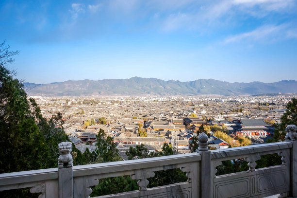 丽江古城景观，中国图片下载