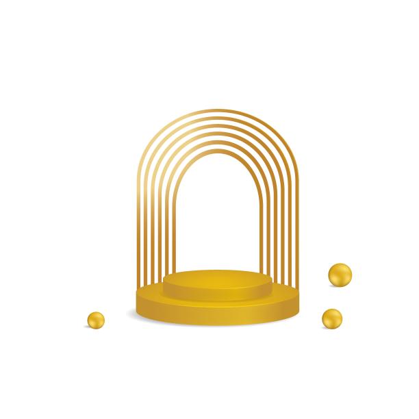 矢量圆平台，底座或平台，化妆品产品展示的背景图片下载