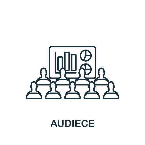 视听图标单色简单的图标模板图片下载