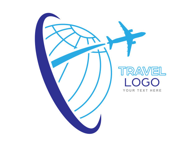 旅游模板公司标志业务和图片下载