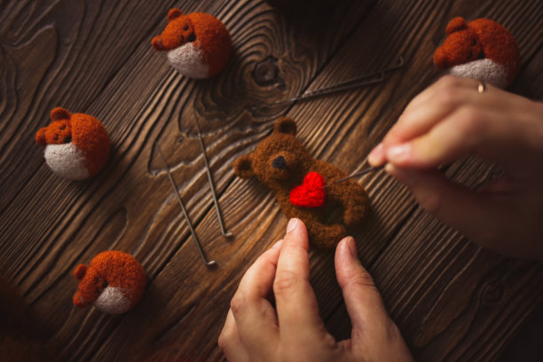 手有针，心有毛图片下载