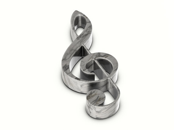 大理石音符符号图片下载