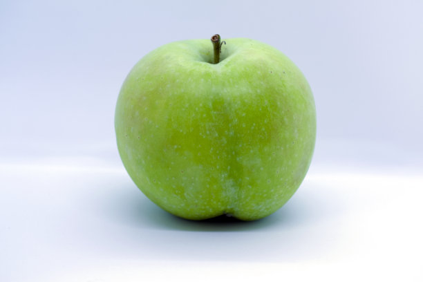 白底青苹果图片下载