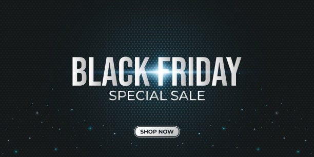 黑色星期五特卖横幅图片下载