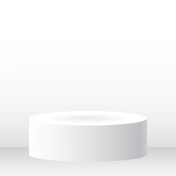 3 d矢量插图。产品场景隔离在白色背景图片下载