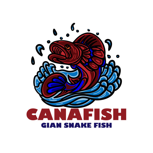 迦南鱼设计图片下载