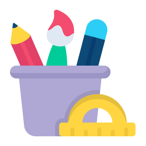 文具架平面图标摄影和图片下载