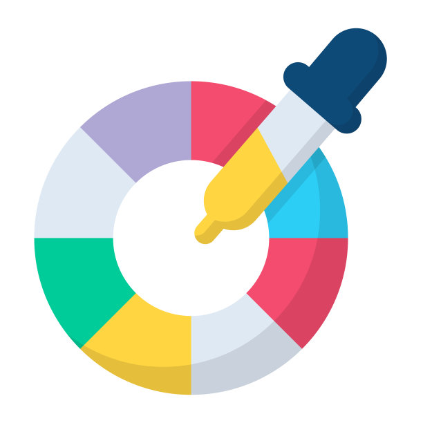 彩色托盘平面图标摄影和数码图片下载