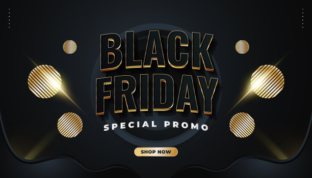 黑色星期五促销横幅设计图片下载