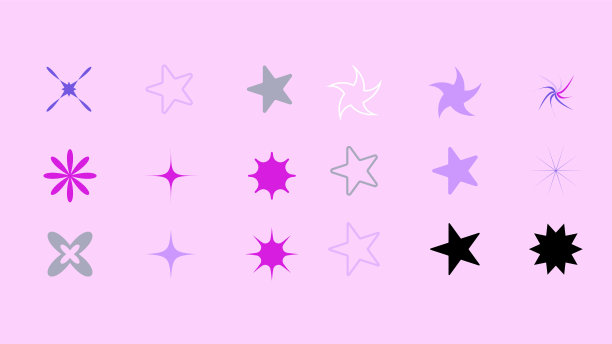 时尚Y2K贴纸。可爱的女孩补丁，蝴蝶和迷人的心符号。图片下载