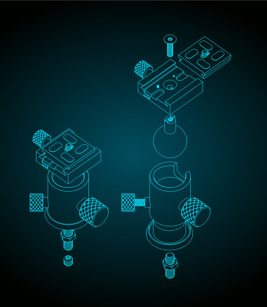 三脚架球头结构图图片下载