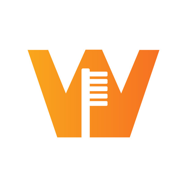 字母牙科标志概念与牙刷。图片下载