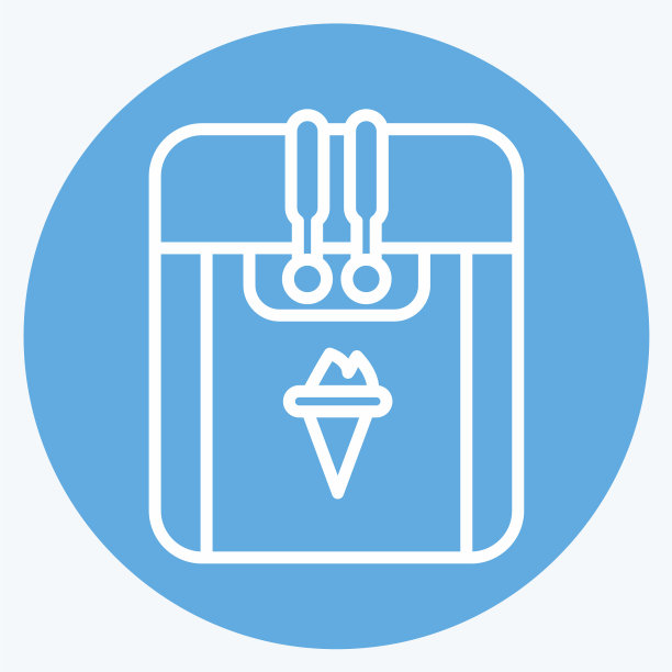 Icon冰淇淋机适用于厨房图片下载