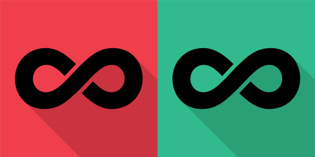 集合无穷几何图标数学图片下载