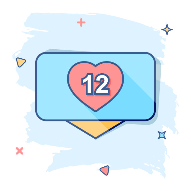 漫画风格的评论追随者图标图片下载