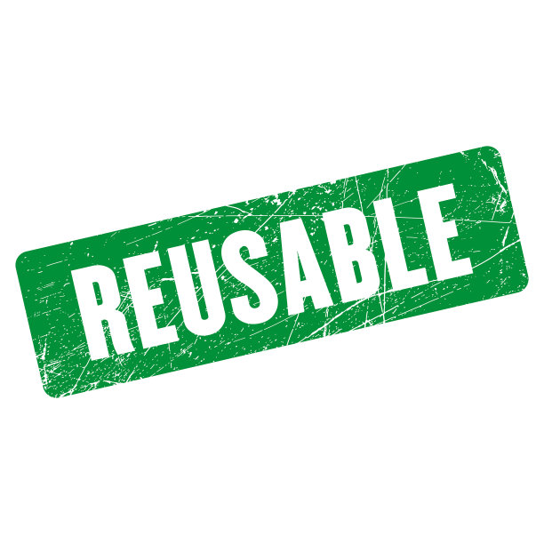 可重复使用的橡皮图章隔离在白色图片下载