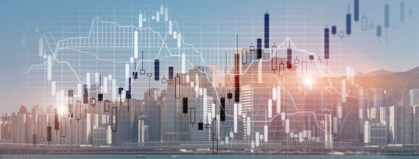 以城市为背景的蜡烛和市场图片下载