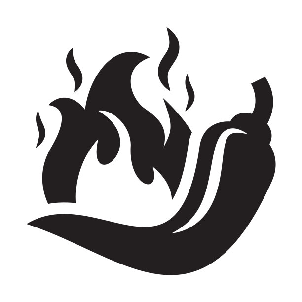 辣椒的辣和辣图标辣椒的冷火焰图片下载