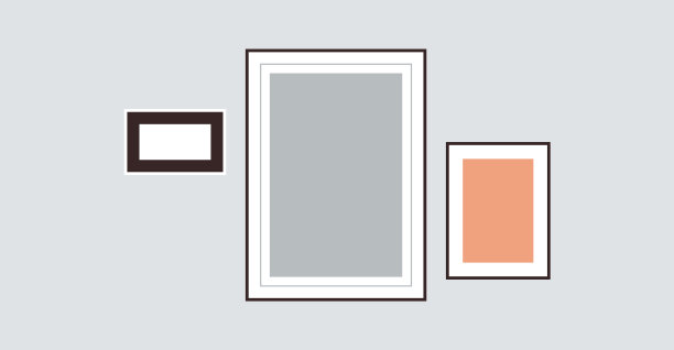 艺术画框和装饰画图片下载