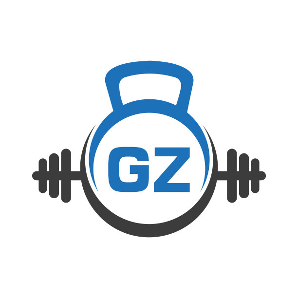 字母gz健身馆标志概念健身标志图片下载