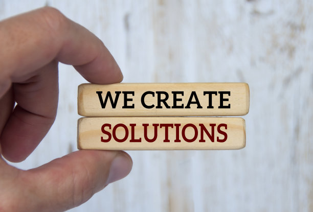 保存文本块——我们创建解决方案。解决问题的概念。图片下载
