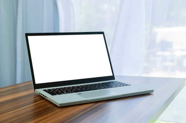 用于模型设计的电脑空白屏幕，笔记本电脑图片下载