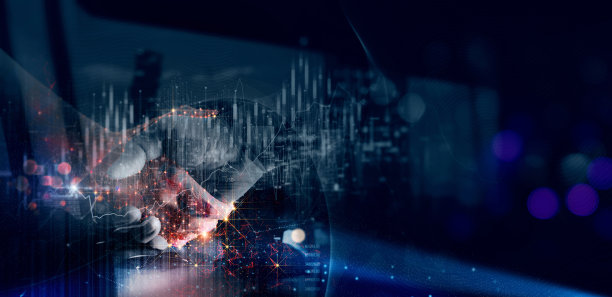 全球商业网络，商业战略和数字营销。金融和银行数据分析，客户服务，技术数据连接，团队合作，背景知识图片下载