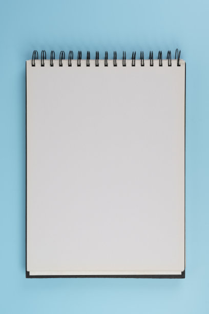 白纸的笔记本图片下载