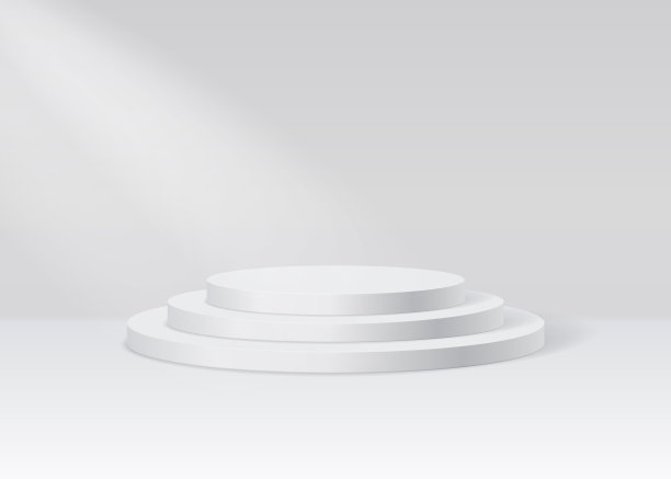 用于产品展示的圆柱底座平台图片下载