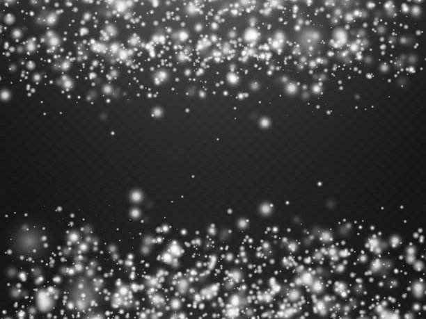 白色尘埃火花闪闪发光的粒子星光图片下载