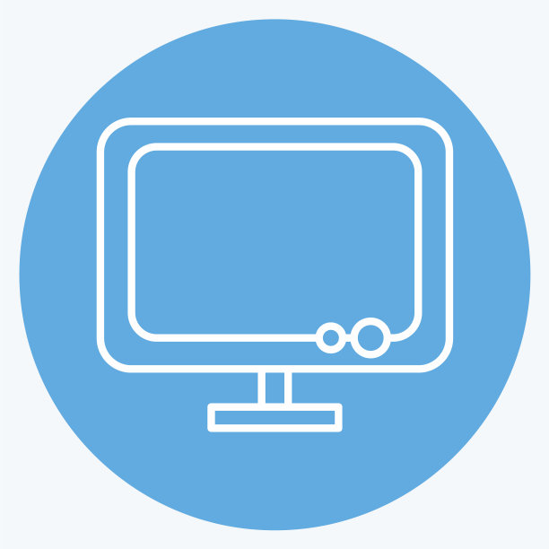 图标显示器适用于计算机组件图片下载