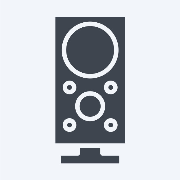 适用于电脑元件的低音炮图标图片下载