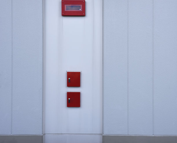 墙壁有灭火系统图片下载