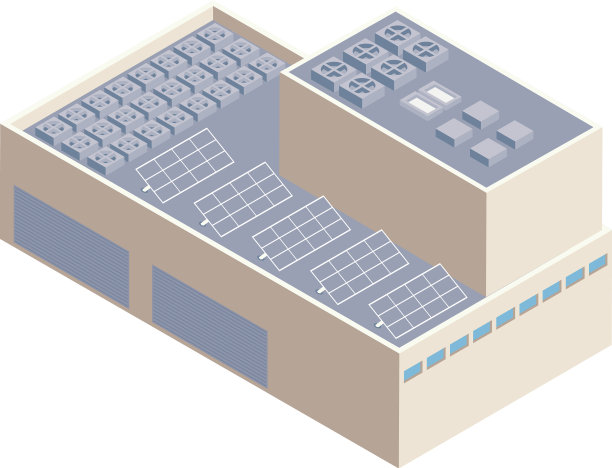 等距工业建筑图片下载