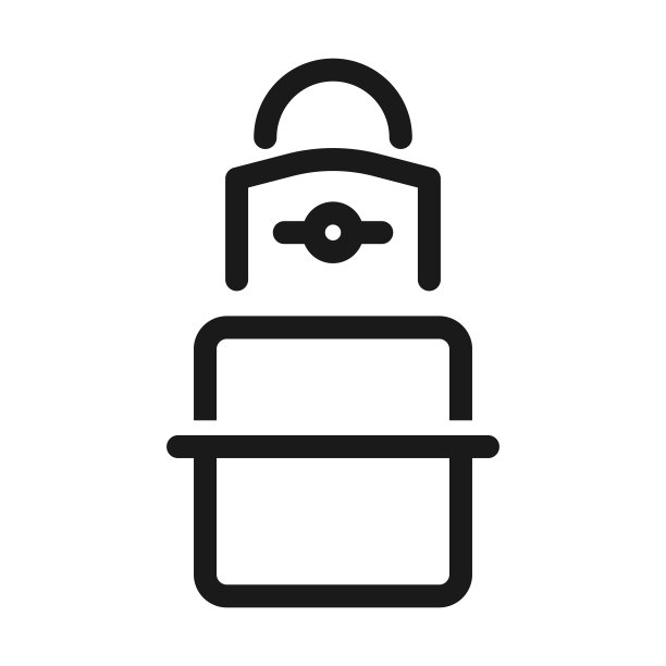 密码字段行图标。Pin码锁矢量插图图片下载